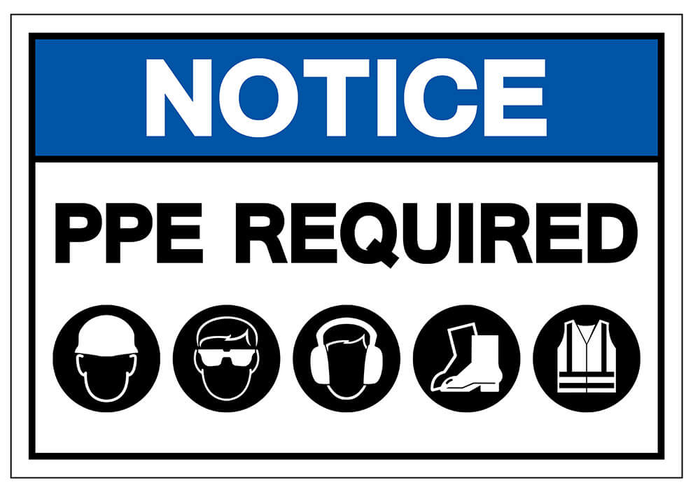 PPE Sign